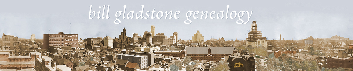 Bill Gladstone Genealogy