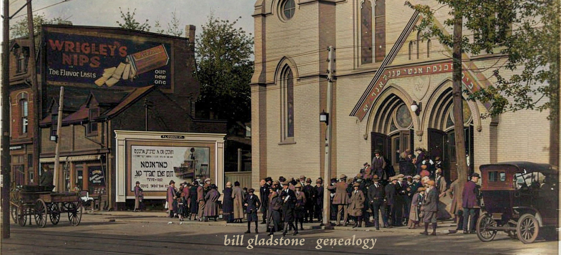 Bill Gladstone Genealogy